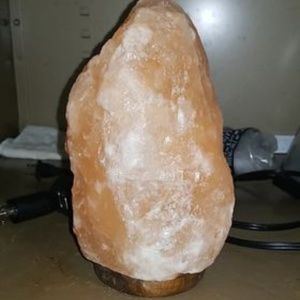 Pinkish/Orange Salt Lamp